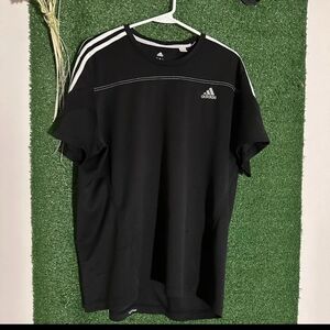 Adidas Shirt Large Climalite Response Running Gym Pullover Active Logo